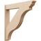 Ekena Millwork 7 1/2-in W x 44-in D x 44-in H Funston Trad Rough Cedar Woodgrain TimberThane Outlooker, Primed Tan OUTUR075X44X44FST04RCPR - alternate 1
